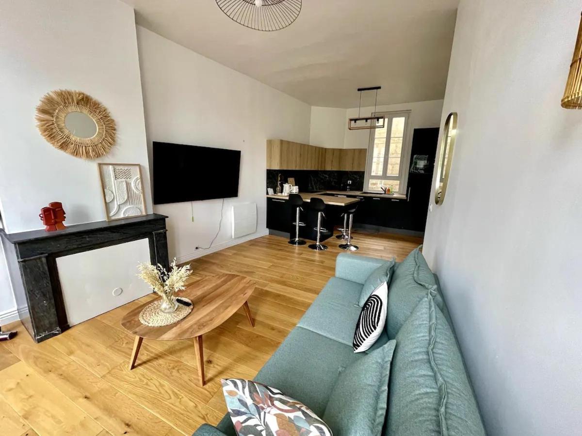 Superbe Appartement Neuf - Place Pey Berland Bordeaux Kültér fotó